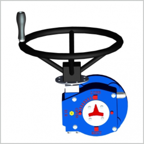 WQT series partial rotary valve manual device