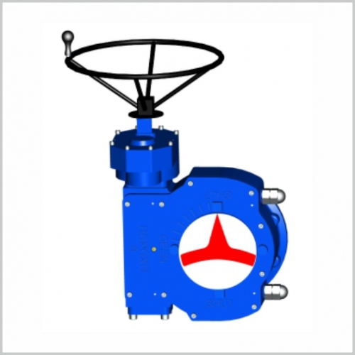 WCB Cast Steel Series Partial Rotary Valve Manual Device