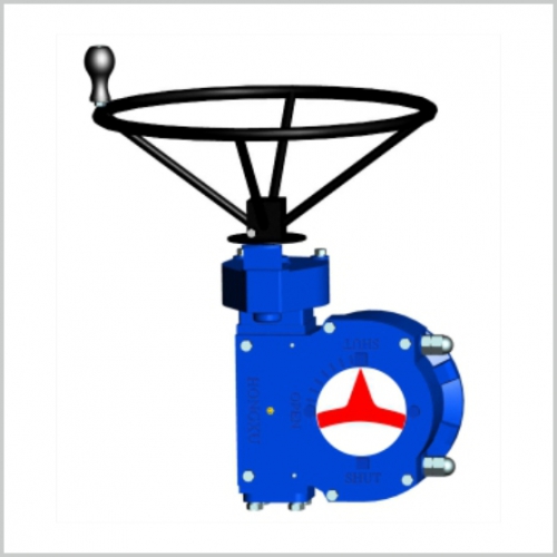 WCB Cast Steel Series Partial Rotary Valve Manual Device