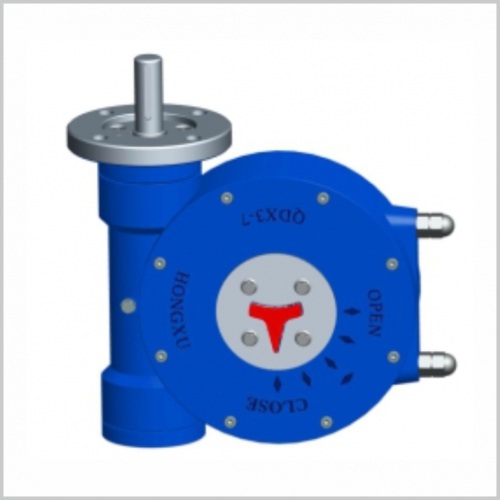 QDX3-D-F series partial rotary valve electric device